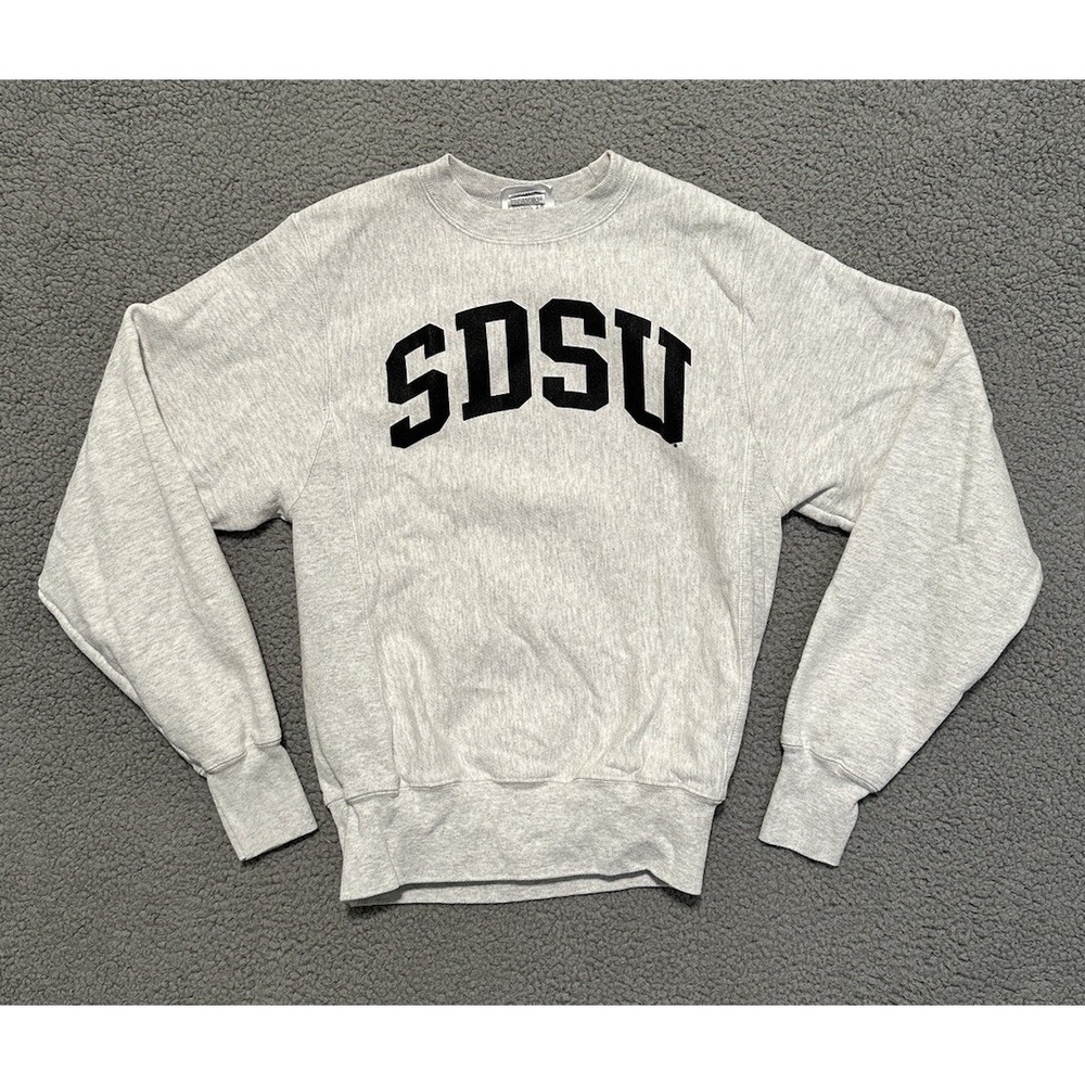 SDSU San Diego State University Sweatshirt Womens XS Champion Reverse Weave